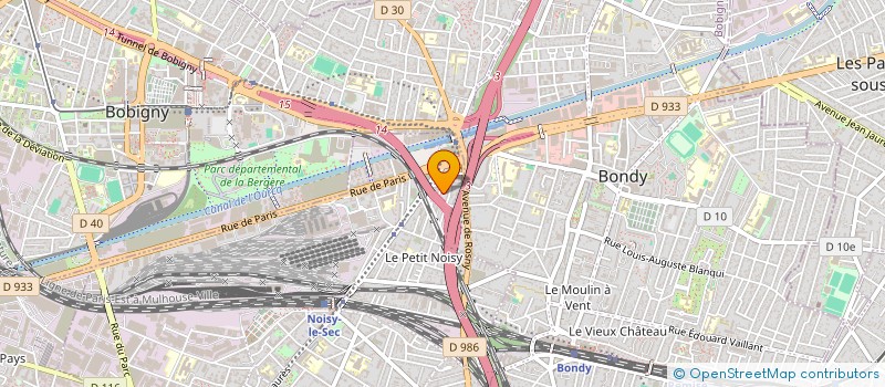 localisation de l'entreprise MONSIEUR LIONEL BERTRAND à NOISY-LE-SEC