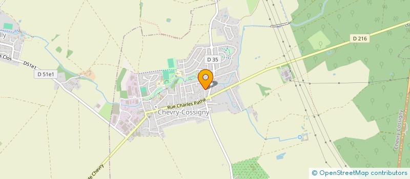 localisation de l'entreprise MONSIEUR LIONEL BESAGNI  CHEVRY-COSSIGNY