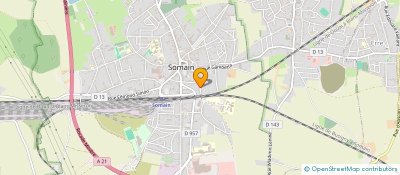 localisation de l'entreprise MONSIEUR LIONEL BESSE  SOMAIN