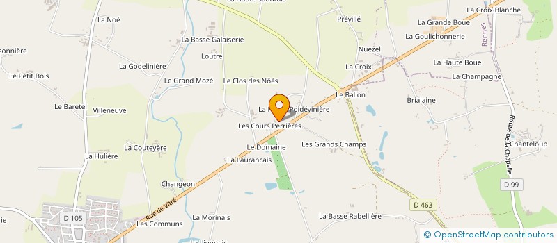 localisation de l'entreprise MONSIEUR LIONEL BETIN  PIRE-CHANCE