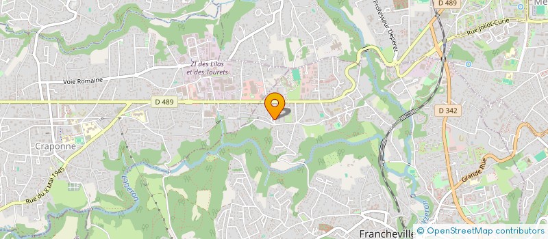 localisation de l'entreprise MONSIEUR LIONEL BEUGNOT  FRANCHEVILLE