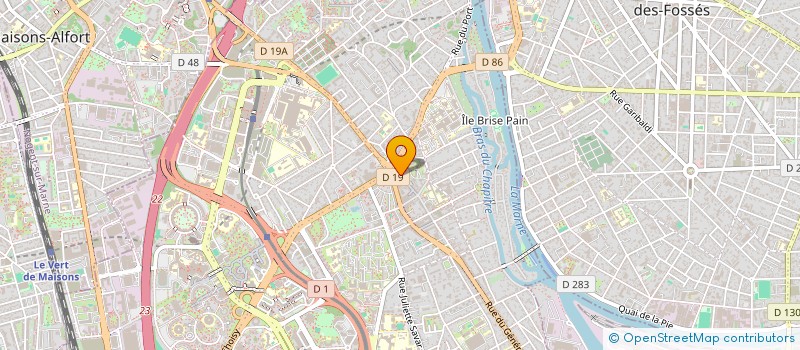 localisation de l'entreprise MONSIEUR LIONEL BEULZE  CRETEIL