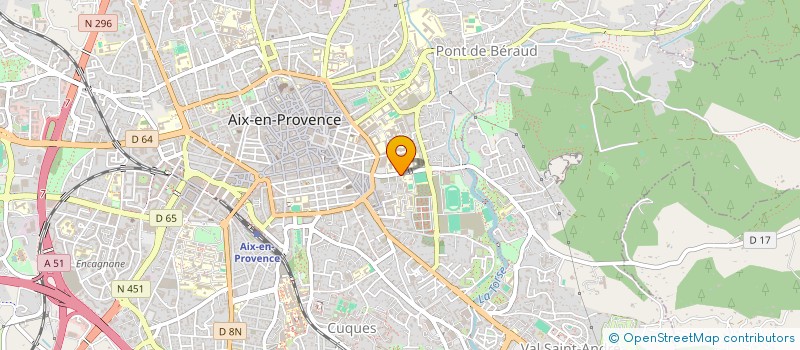 localisation de l'entreprise MONSIEUR LIONEL BEURTON à AIX-EN-PROVENCE