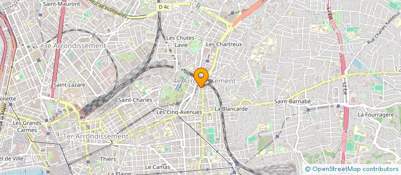 localisation de l'entreprise MONSIEUR LIONEL BIERON à MARSEILLE