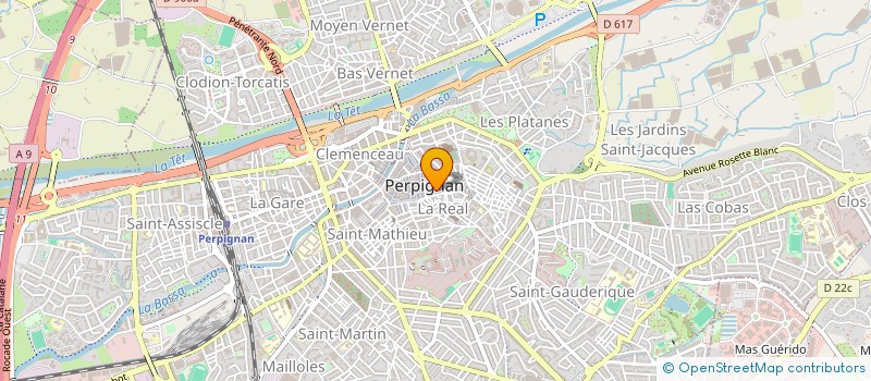 localisation de l'entreprise MONSIEUR LIONEL BILBAULT  PERPIGNAN