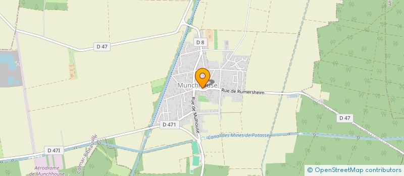 localisation de l'entreprise MONSIEUR LIONEL BISSON  MUNCHHOUSE