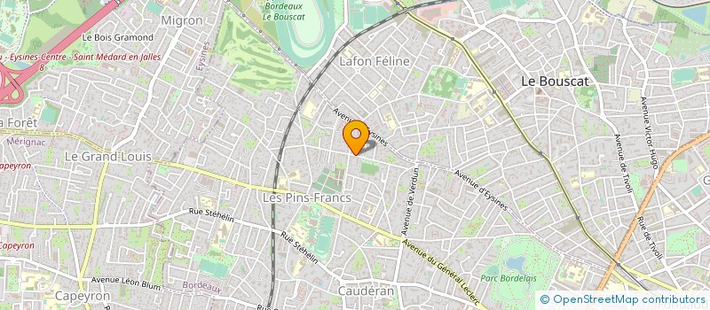 localisation de l'entreprise MONSIEUR LIONEL BITSCH  BORDEAUX