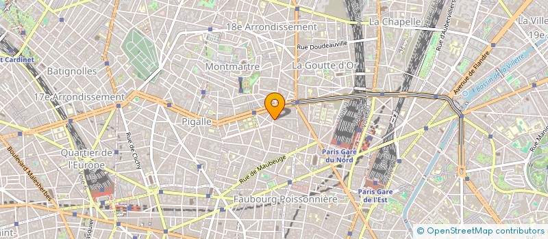 localisation de l'entreprise MONSIEUR LIONEL BLONDEAU à PARIS