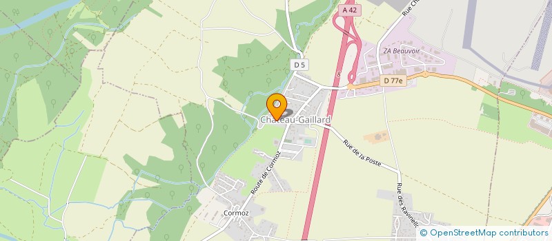 localisation de l'entreprise MONSIEUR LIONEL BLONDEAU à CHATEAU-GAILLARD