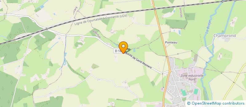 localisation de l'entreprise MONSIEUR LIONEL BLOT  LAMNAY