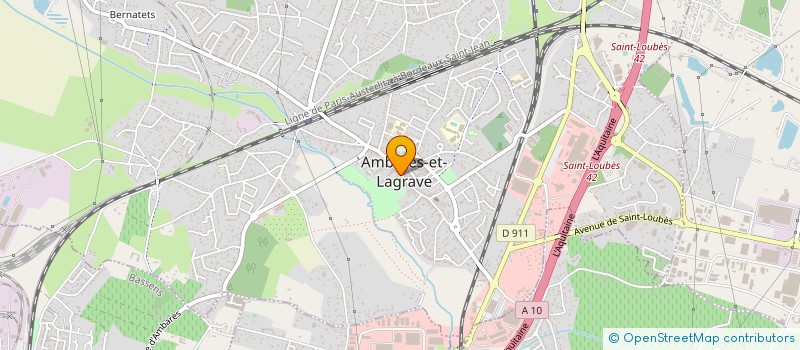 localisation de l'entreprise MONSIEUR LIONEL BLOUIN  AMBARES-ET-LAGRAVE