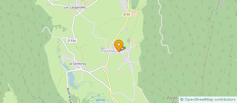 localisation de l'entreprise MONSIEUR LIONEL BOIDARD  PLATEAU D'HAUTEVILLE