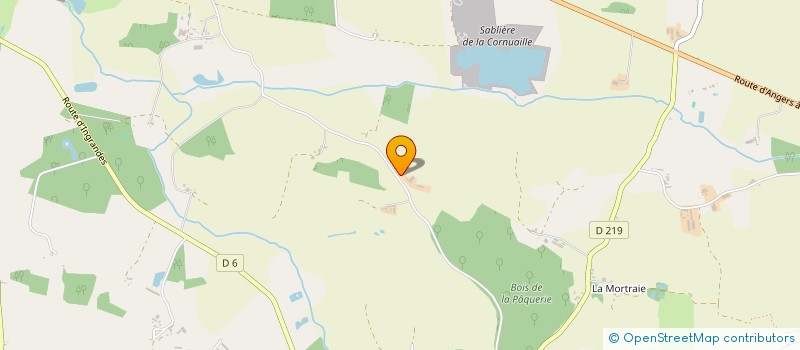 localisation de l'entreprise MONSIEUR LIONEL BOISNEAU  VAL D'ERDRE-AUXENCE