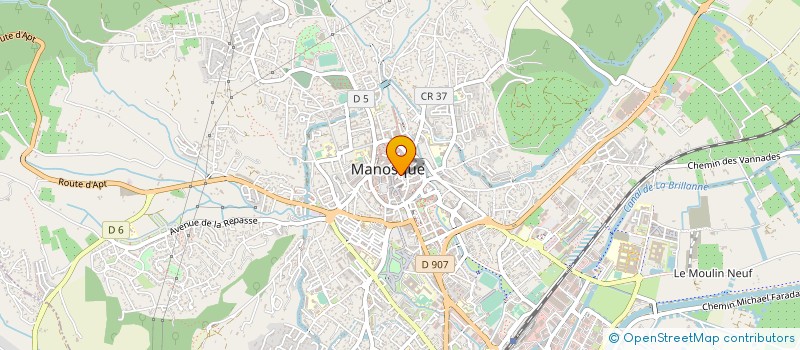 localisation de l'entreprise MONSIEUR LIONEL BONDIL  MANOSQUE