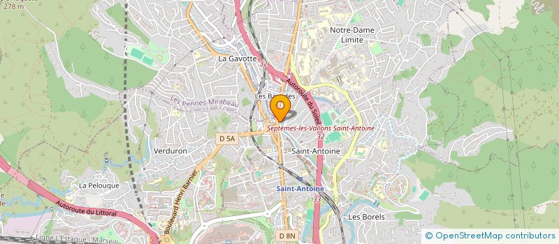 localisation de l'entreprise MONSIEUR LIONEL BONNANS à MARSEILLE