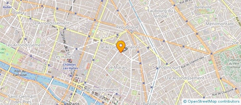 localisation de l'entreprise MONSIEUR LIONEL BONNEFOUS  PARIS