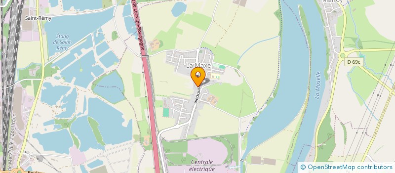 localisation de l'entreprise MONSIEUR LIONEL BORDE  LA MAXE