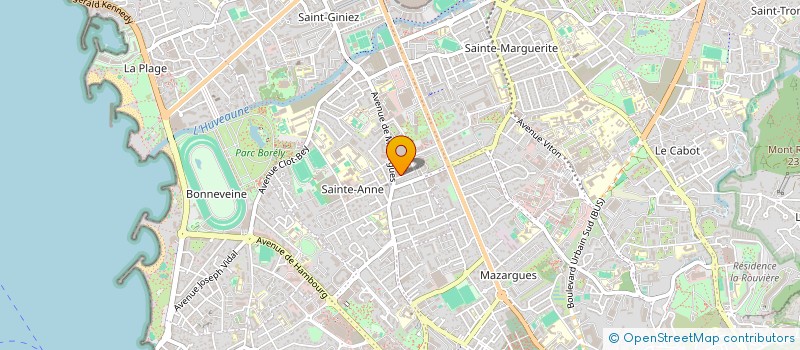 localisation de l'entreprise MONSIEUR LIONEL BORLA à MARSEILLE
