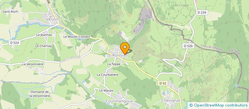 localisation de l'entreprise MONSIEUR LIONEL BOSSI  COURMANGOUX