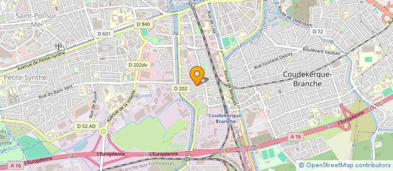 localisation de l'entreprise MONSIEUR LIONEL BOUCHART  COUDEKERQUE-BRANCHE