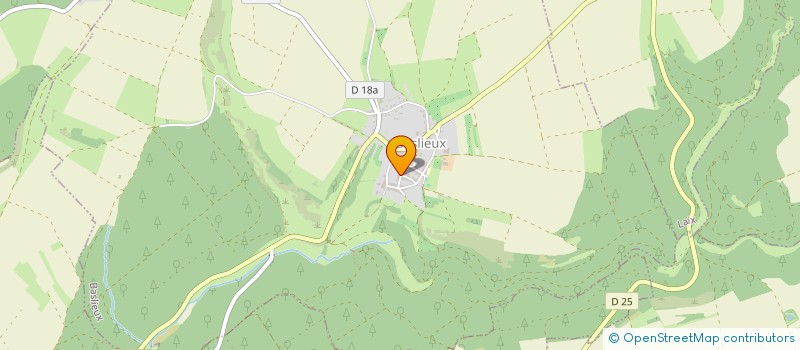 localisation de l'entreprise MONSIEUR LIONEL BOUDART  BASLIEUX