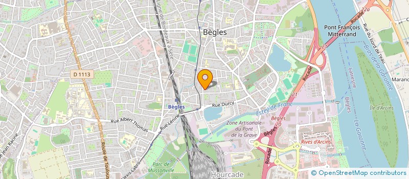 localisation de l'entreprise MONSIEUR LIONEL BOUDEY à BEGLES