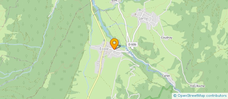 localisation de l'entreprise MONSIEUR LIONEL BOURGERY  ECOLE