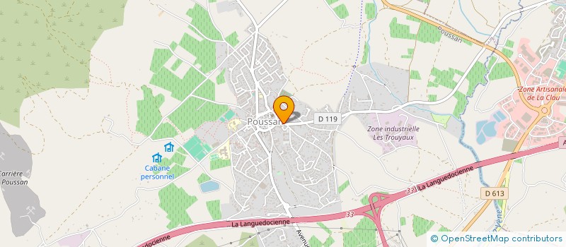 localisation de l'entreprise MONSIEUR LIONEL BOURGOIS  VILLEVEYRAC