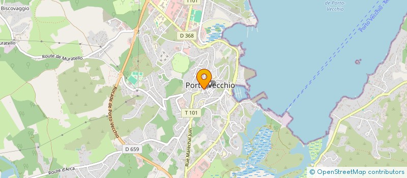 localisation de l'entreprise MONSIEUR LIONEL BOURHIS à PORTO-VECCHIO