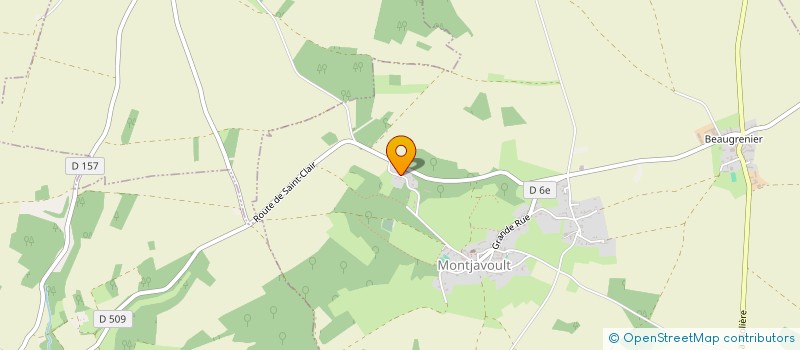 localisation de l'entreprise MONSIEUR LIONEL BOURNADET  MONTJAVOULT