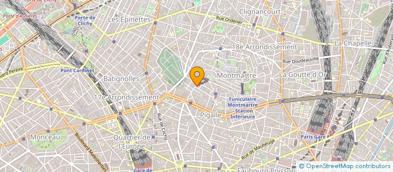 localisation de l'entreprise MONSIEUR LIONEL BOUTAULT  PARIS