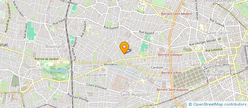 localisation de l'entreprise MONSIEUR LIONEL BOUTIN  BORDEAUX