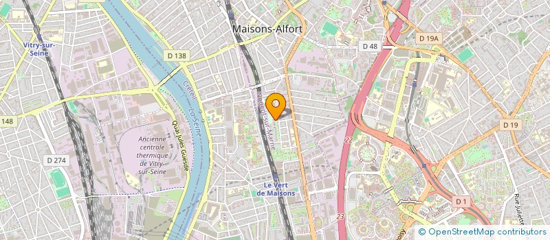 localisation de l'entreprise MONSIEUR LIONEL BOVAL  MAISONS-ALFORT