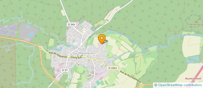 localisation de l'entreprise MONSIEUR LIONEL BRANDNER  SOUFFLENHEIM