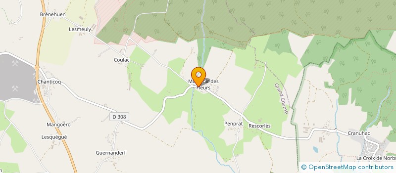 localisation de l'entreprise MONSIEUR LIONEL BRIERE DE LA HOSSERAYE  GRAND-CHAMP