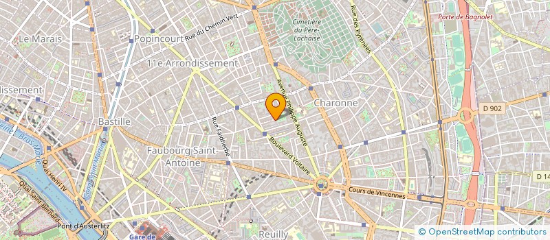 localisation de l'entreprise MONSIEUR LIONEL BROCARD à PARIS