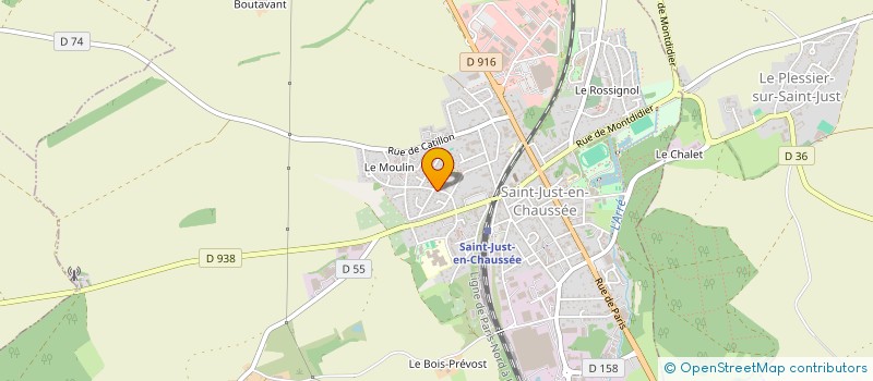 localisation de l'entreprise MONSIEUR LIONEL BROCQ  AVRECHY