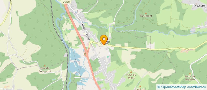 localisation de l'entreprise MONSIEUR LIONEL BROU  LA VOIVRE