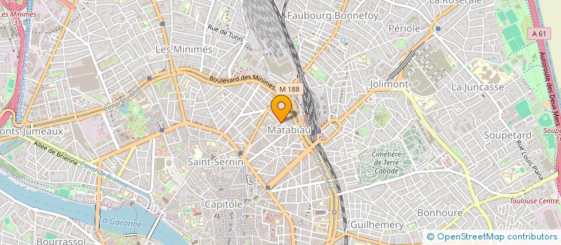 localisation de l'entreprise MONSIEUR LIONEL BRUEL à TOULOUSE