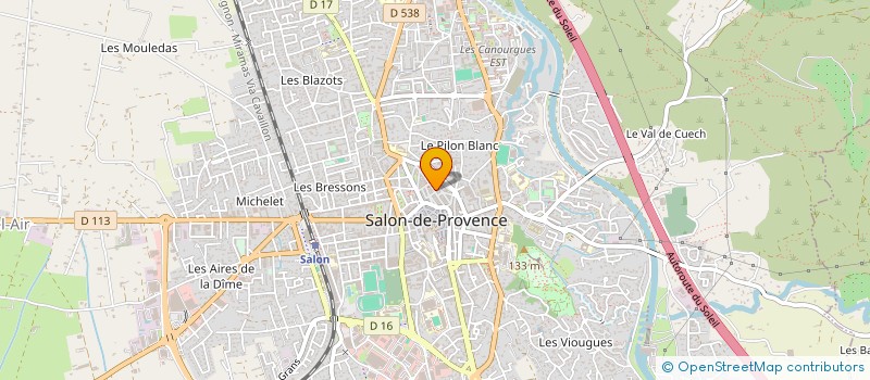 localisation de l'entreprise MONSIEUR LIONEL BRUHAT à SALON-DE-PROVENCE