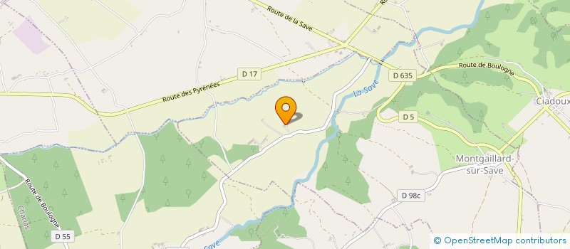 localisation de l'entreprise MONSIEUR LIONEL BRUN  BOULOGNE-SUR-GESSE