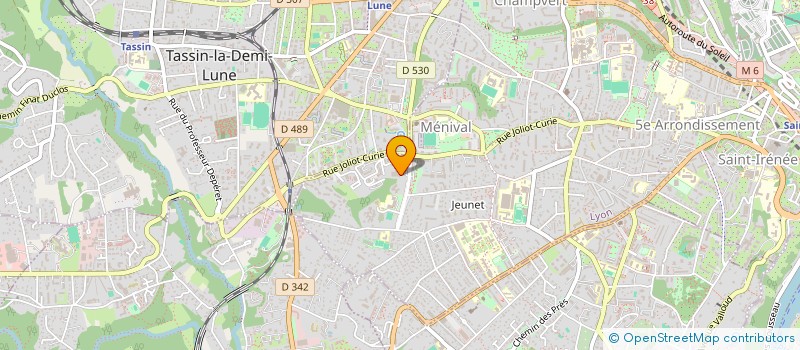 localisation de l'entreprise MONSIEUR LIONEL BRUN à LYON