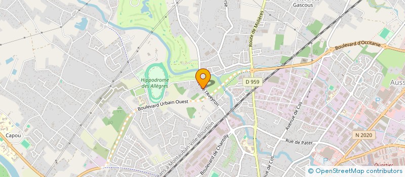 localisation de l'entreprise MONSIEUR LIONEL BRZESC  MONTAUBAN