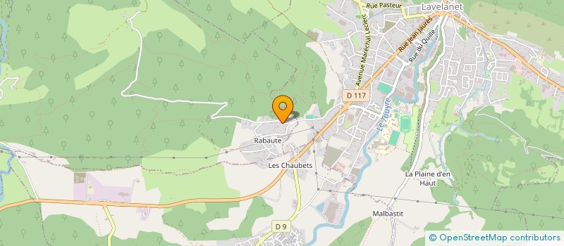 localisation de l'entreprise MONSIEUR LIONEL BULLIER  PEREILLE