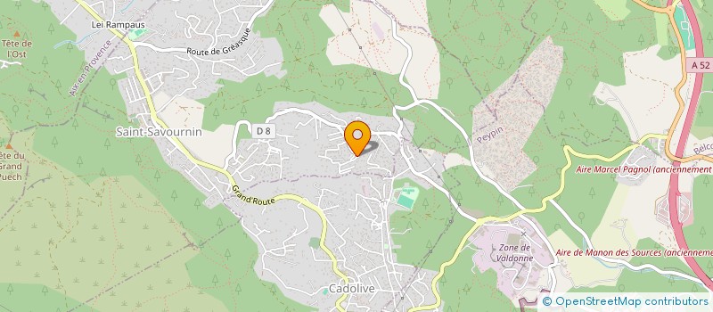 localisation de l'entreprise MONSIEUR LIONEL BURI  SAINT-SAVOURNIN