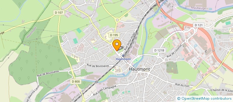 localisation de l'entreprise MONSIEUR LIONEL CABRAS  HAUTMONT