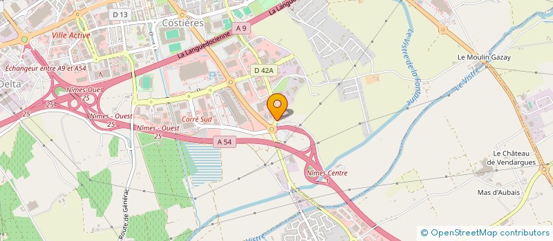 localisation de l'entreprise MONSIEUR LIONEL CADIERE  NIMES