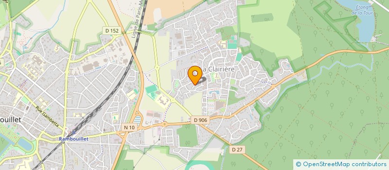 localisation de l'entreprise MONSIEUR LIONEL CAILLAUD  RAMBOUILLET