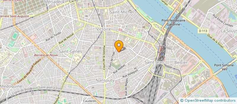localisation de l'entreprise MONSIEUR LIONEL CAMARA à BORDEAUX