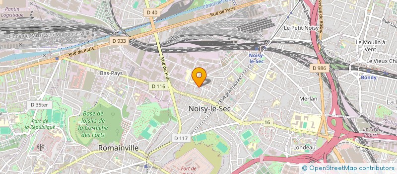 localisation de l'entreprise MONSIEUR LIONEL CAMPIGNY à NOISY-LE-SEC